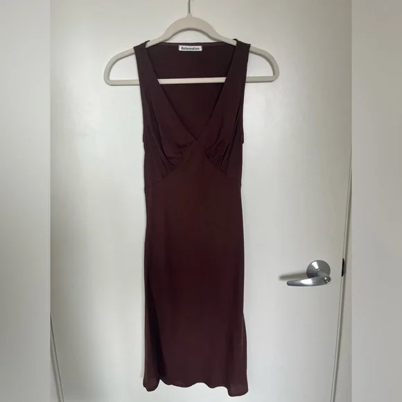 Reformation | Dresses | Reformation Midi Dress Brown | Poshmark Reformation | Dresses | Reformation Midi Dress Brown | Poshmark
